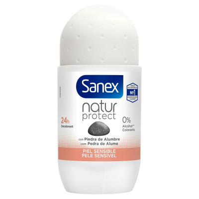 Deodorante Roll-on Sanex Natur Protect Pelle sensibile 50 ml