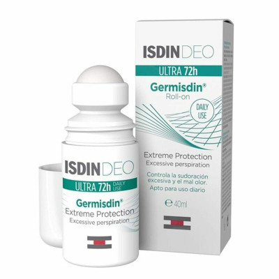 Deodorante Roll-on Isdin Germisdin Rx Antitraspirante 72 h 40 ml