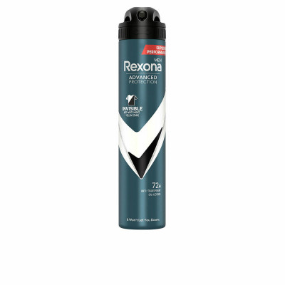 Deodorante Spray Rexona Invisible Men 200 ml