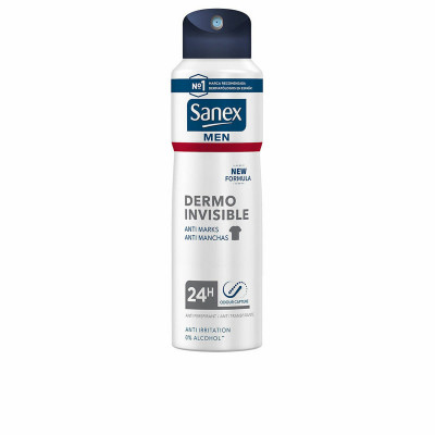 Deodorante Spray Sanex Men Dermo Invisible 200 ml