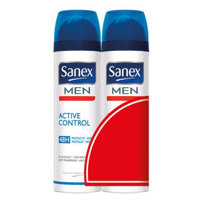 Deodorante Spray Men Active Control Sanex (2 pcs)