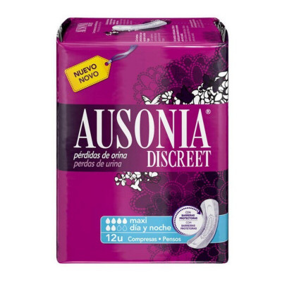 Assorbenti da incontinenza Ausonia Discreet Maxi 12 Unità