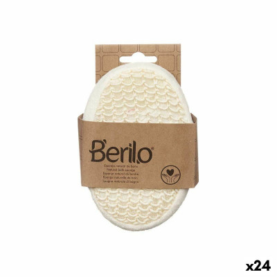 Spugna per il Corpo Bianco Beige 11 x 15 x 5 cm (24 Unità)