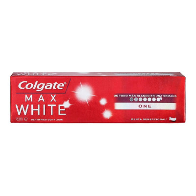 Dentifricio Sbiancante Colgate Max White One Cartone (75 ml)