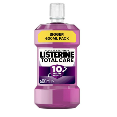 Colluttorio Listerine Total Care Menta 600 ml