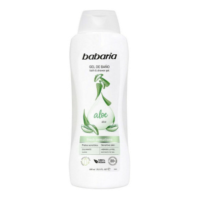 Gel Bagno Idratante Con Aloe Vera Babaria 125 ml (600 ml)