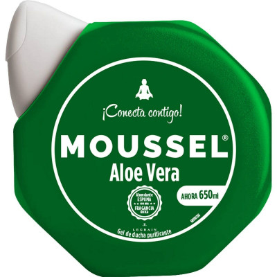 Gel Doccia Moussel 650 ml Aloe Vera