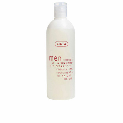 Gel e Shampoo 2 in 1 Ziaja   Uomo Cedro 400 ml