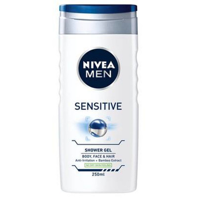 Gel e Shampoo 2 in 1 Nivea Men Sensitive 250 ml