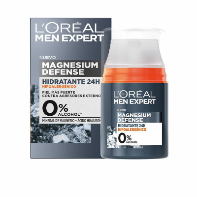 Crema Viso Idratante LOreal Make Up Men Expert Magnesium Defense 24 h 50 ml