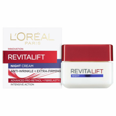 Crema Notte Antietà LOreal Make Up Revitalift 50 ml (Ricondizionati A+)