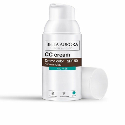 CC Cream Bella Aurora Spf 50 Senza olio (30 ml)