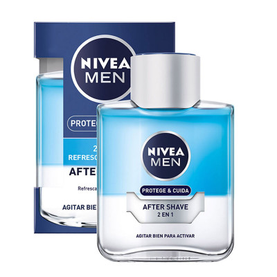 Lozione Dopobarba Nivea Men Protect  Care 2 in 1 100 ml