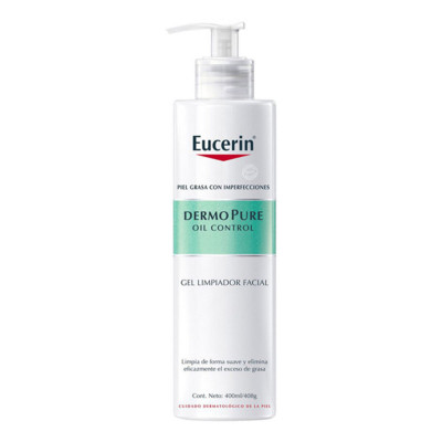 Gel Detergente Viso Dermo Pure Eucerin (400 ml)