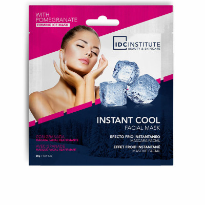 Maschera Viso Idratante IDC Institute Instant Cool Effetto Freddo Melagrana (30 g)