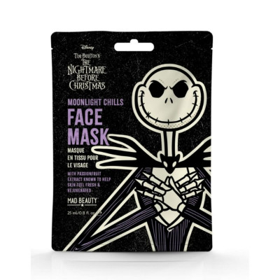 Maschera Viso Mad Beauty Jack Skeleton Frutto della Passione