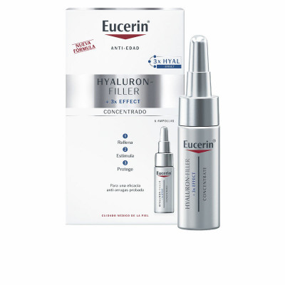 Siero Antietà Notte Eucerin Hyaluron Filler Concentrate Fiale 6 x 5 ml