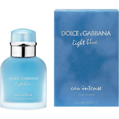 Profumo Uomo Dolce  Gabbana   EDP Light Blue Eau Intense Pour Homme 50 ml
